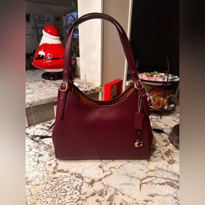 Coach leather hand bag